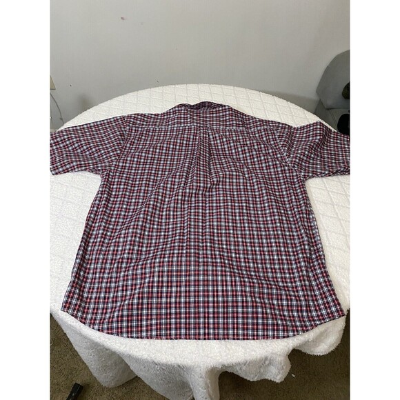Walnut Creek Men’s Red Check Short Sleeve button up shirt Size XL - Picture 11 of 16